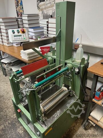 2001 Schmedt Präleg HHS 1805 Bucheinhängemaschine Schmedt Präleg HHS 1805 Bucheinhängemaschine