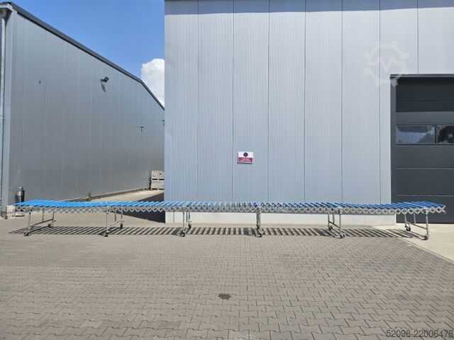 Scissor roller conveyor, L: 4,000 mm Blume 1000006512, FB: 800 mm