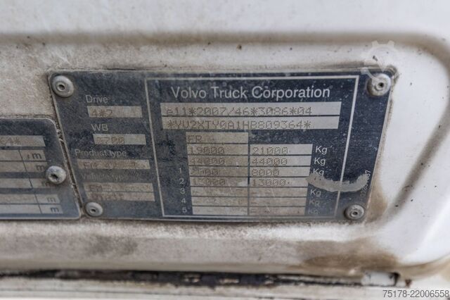 Standard tractor VOLVO FMX GLOB 460+HYDR