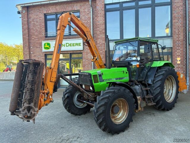 Deutz-Fahr DX 6.06 + Gödde Mähausleger Deutz-Fahr DX 6.06 + Gödde Mähausleger