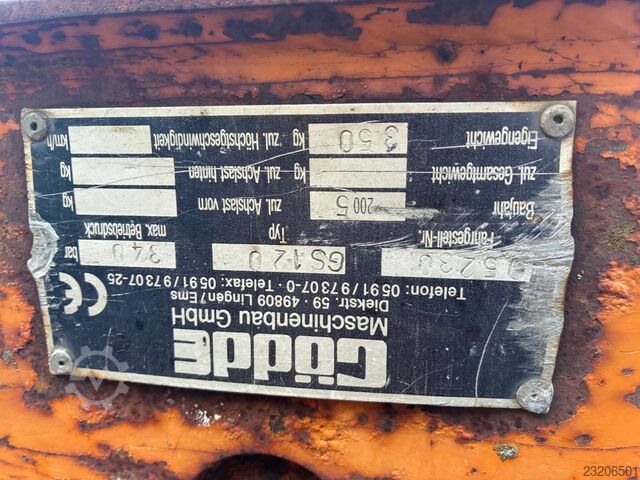 Deutz-Fahr DX 6.06 + Gödde Mähausleger Deutz-Fahr DX 6.06 + Gödde Mähausleger