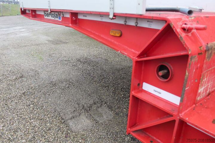 Tieflader-Auflieger für Baumaschinen bertoja semirimorchio carrellone 3assi 11.80m