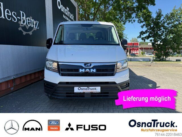 Pick-up van MAN TGE 3.140 DOKA Pritsche Klima,AHK 3000 KG,7-Sitz