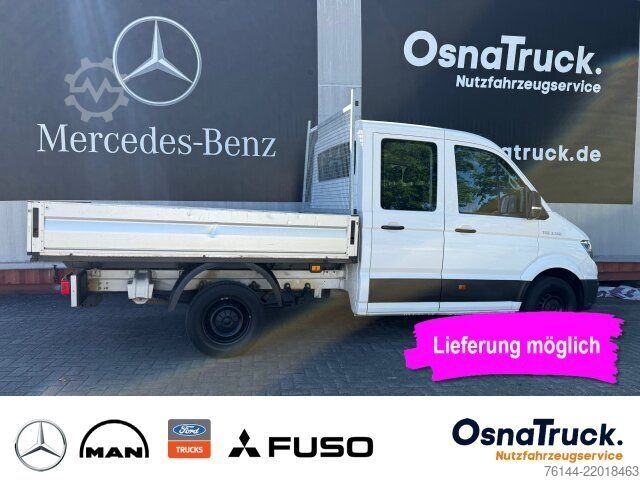 Pick-up van MAN TGE 3.140 DOKA Pritsche Klima,AHK 3000 KG,7-Sitz