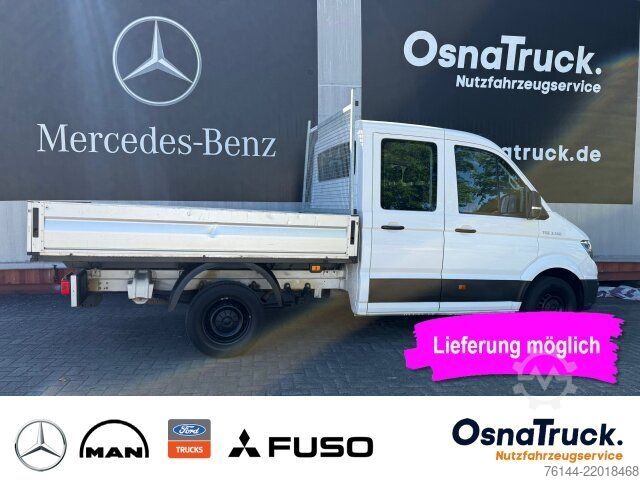 Van MAN TGE 3.140 DOKA Pritsche Klima,AHK 3000 KG,7-Sitz