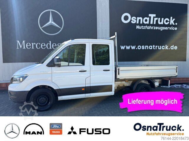 Pick-up van MAN TGE 3.140 DOKA Pritsche Klima,AHK 3000 KG,7-Sitz