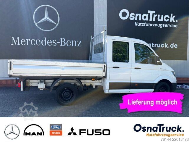 Pick-up van MAN TGE 3.140 DOKA Pritsche Klima,AHK 3000 KG,7-Sitz
