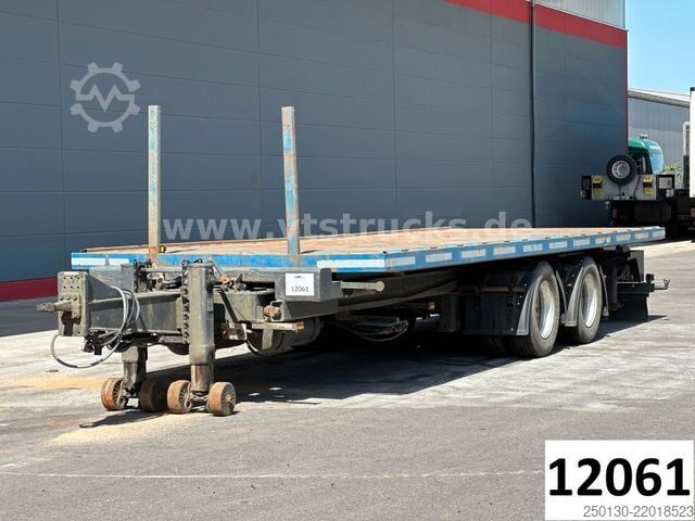 Swap chassis trailer MEILLER G18TS BDF Anhänger mit Plateau-Schlitten