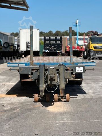 Swap chassis trailer MEILLER G18TS BDF Anhänger mit Plateau-Schlitten