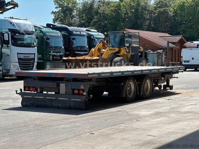 Swap chassis trailer MEILLER G18TS BDF Anhänger mit Plateau-Schlitten