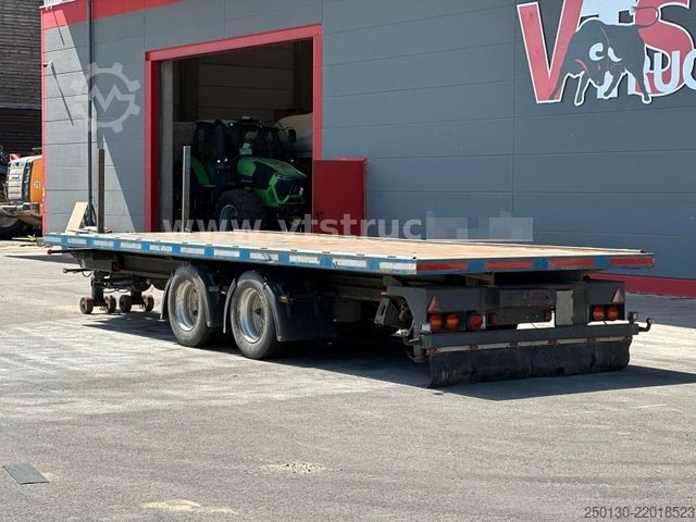 Swap chassis trailer MEILLER G18TS BDF Anhänger mit Plateau-Schlitten