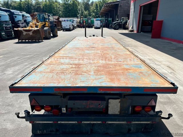 Swap chassis trailer MEILLER G18TS BDF Anhänger mit Plateau-Schlitten