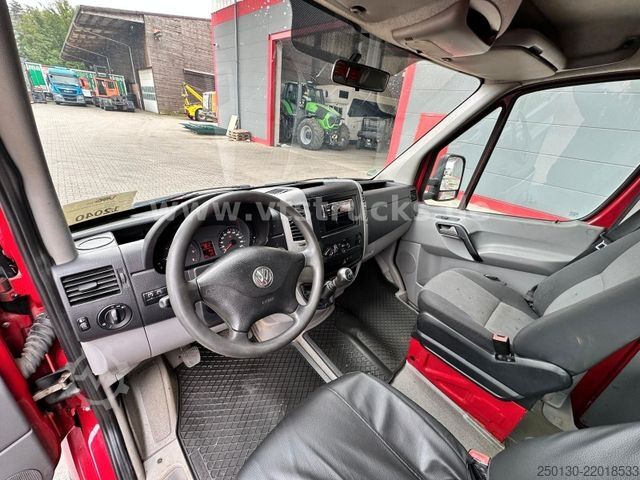 Transporter mit Pritsche & Plane VW Crafter 35 Doppelkabine Pritsche + Plane