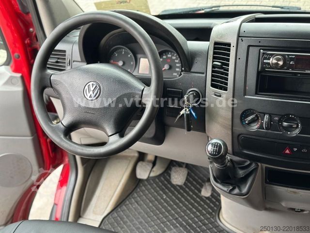 Transporter mit Pritsche & Plane VW Crafter 35 Doppelkabine Pritsche + Plane