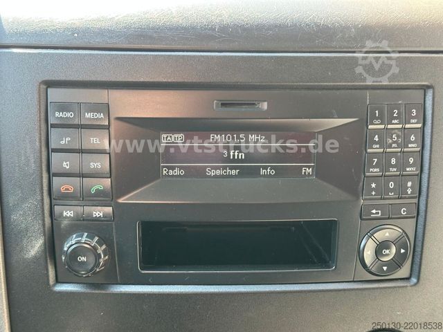 Curtain sider van VW Crafter 35 Doppelkabine Pritsche + Plane