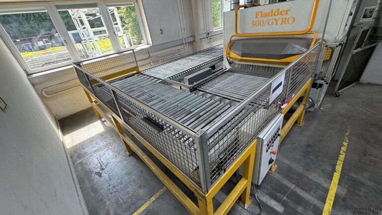 Sheet metal deburring machine Fladder Danmark A/S 300/Gyro 1300 VAC