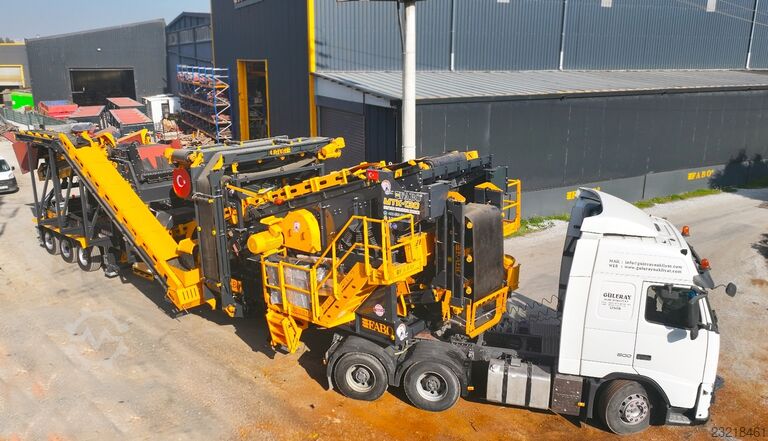 Crushing unit FABO Mobile Impact Crusher Mobile Impact Crusher MTK-130