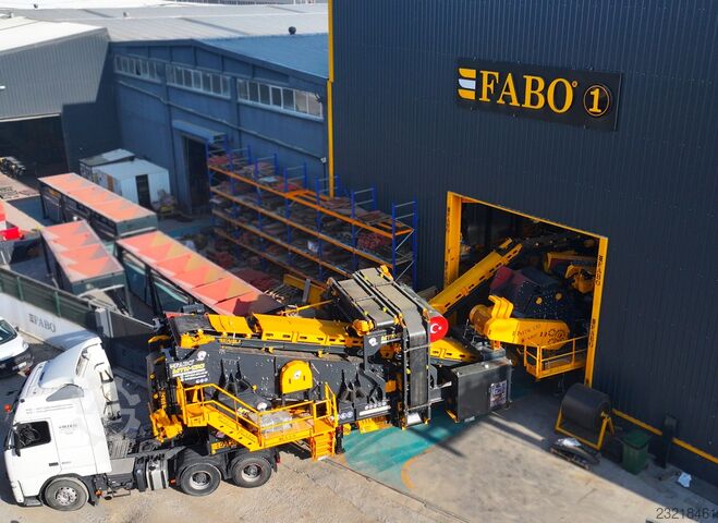 Crushing unit FABO Mobile Impact Crusher Mobile Impact Crusher MTK-130