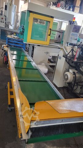 Cleated conveyor belt SCHUMA ZN-3000/400/S6