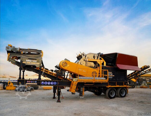 Zerkleinerungseinheit FABO Mobile Impact Crusher Mobile Impact Crusher MIC-100