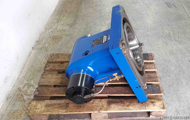 Portalfräsmaschine Waldrich Siegen Winkelfräskopf ET500