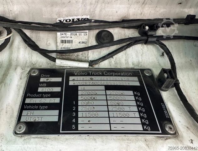 Standard SZM VOLVO FH GLOBETROTTER 6X2 701.000 KM SUPER CONDITION N