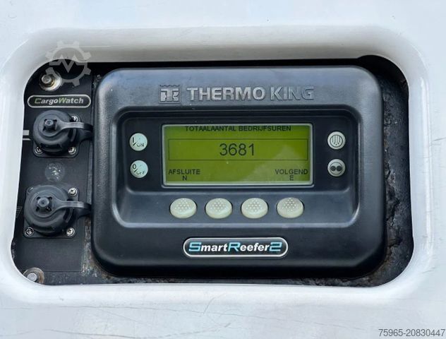 Kühlauflieger SCHMITZ CARGOBULL SKO 24 THERMO KING SLX 200 ONLY 3645 ENGINE HOUR