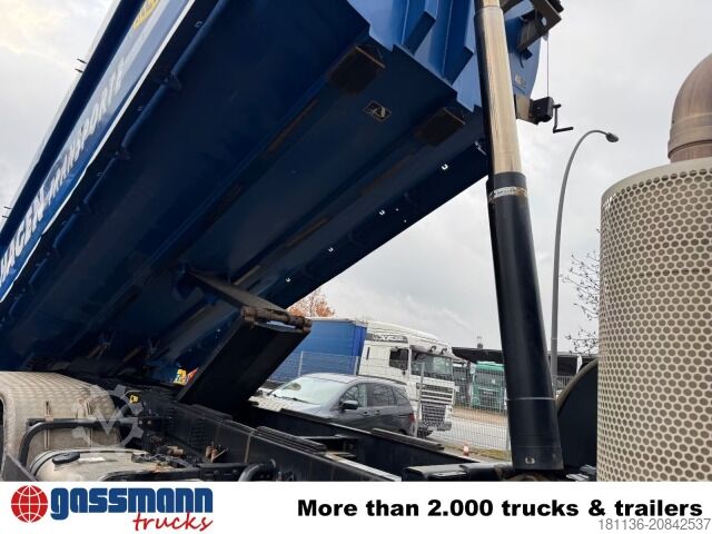 Spezial-LKW MAN TGS 41.460 8x8 BB, Meiller Stahlmulde ca. 20m³