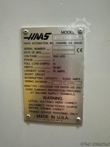 HAAS TM-2 HAAS TM-2