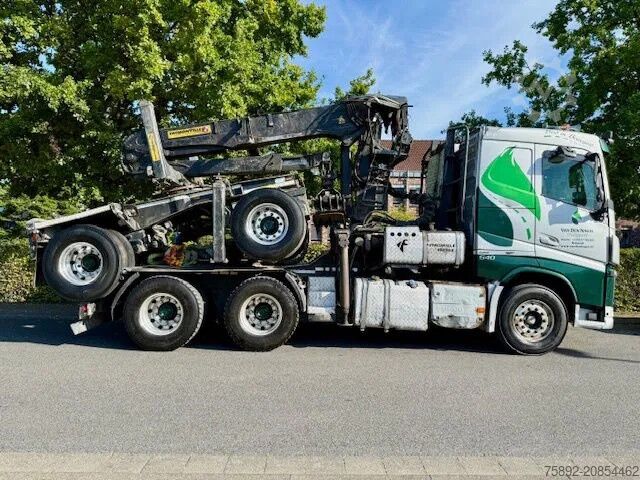 Holztransporter Volvo FH 540 Holz Kran Palfinger S270L83/Komplettzug