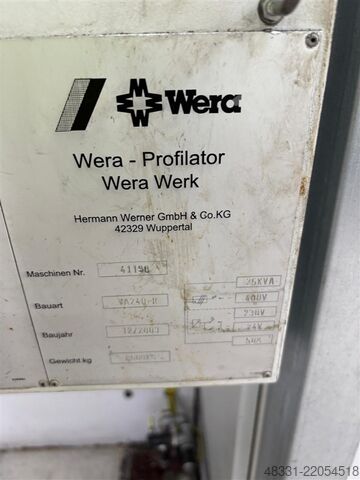 Zahnkantenfräsmaschine WERA VA 240-R