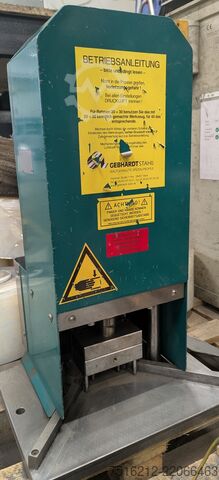 Tube & profile punching machine Kabbert Kornerpresse