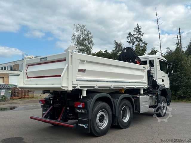 Sonstige MAN TGS 28.440 6x4-4/3-Seiten- Kipper / Hiab 138-3