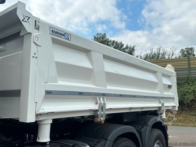 Sonstige MAN TGS 28.440 6x4-4/3-Seiten- Kipper / Hiab 138-3