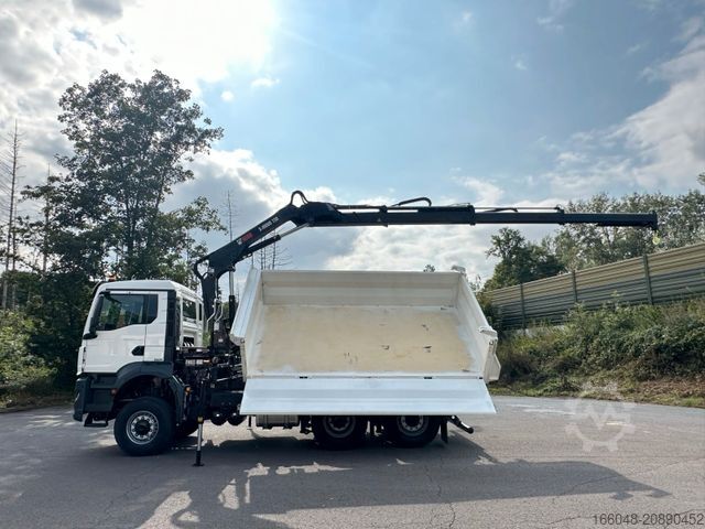 Sonstige MAN TGS 28.440 6x4-4/3-Seiten- Kipper / Hiab 138-3