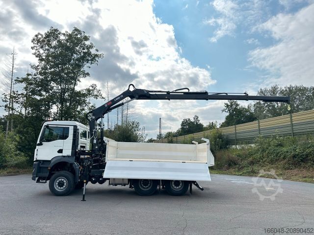 Sonstige MAN TGS 28.440 6x4-4/3-Seiten- Kipper / Hiab 138-3