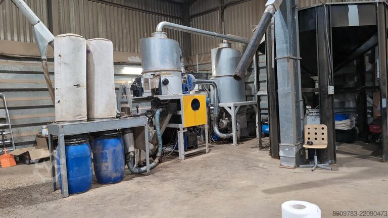 Holzpellet-Produktionslinie P System SRL P300 30kW pelleting line