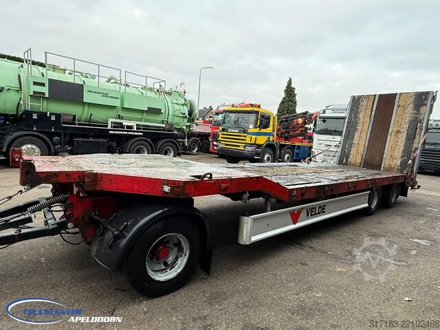 Tieflader DAMM SL 28M Bladgeveerd, Laadramp, BPW trommelremmen...