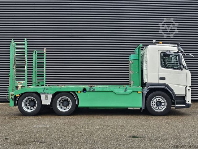 Recovery vehicle Volvo FM 500 6x2 / MACHINE TRANSPORT / HYDRAULIC RAMPS.