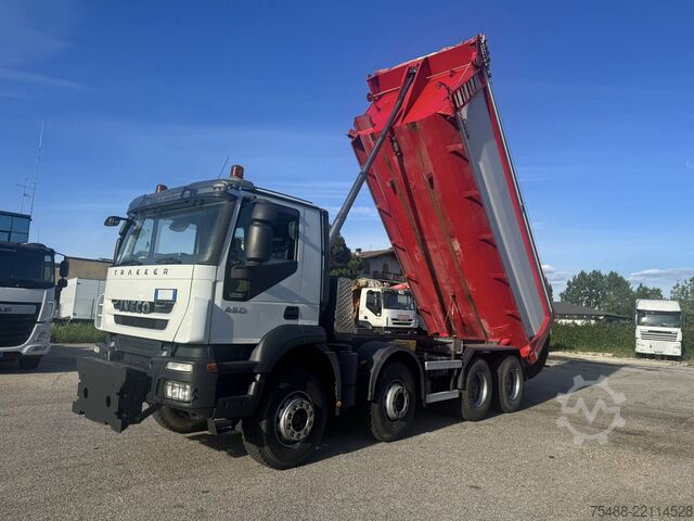 Rear tipper truck IVECO TRAKKER 450