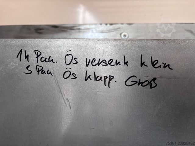 Tieflader-Sattelauflieger  Wiese Gabel Stapler Transport Tieflader WINDE