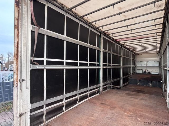 Tieflader-Sattelauflieger  Wiese Gabel Stapler Transport Tieflader WINDE