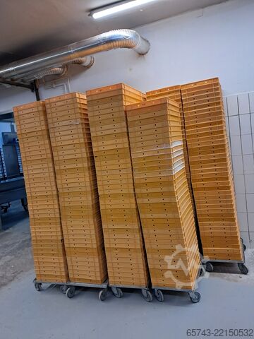 Wooden bakery boxes  39x59x4,5