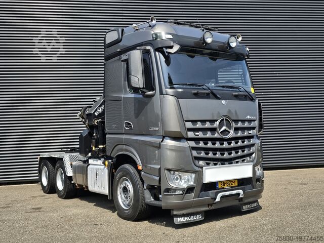 Standard-SZM Mercedes-Benz Arocs 2658 6x4 / HMF 40 t/m - 21.3 mtr / WINCH