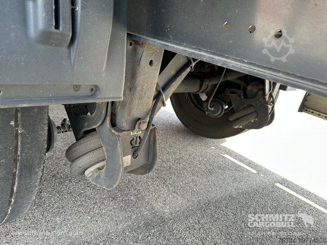 Auflieger mit Pritsche & Plane Krone Semitrailer Curtainsider Dropside