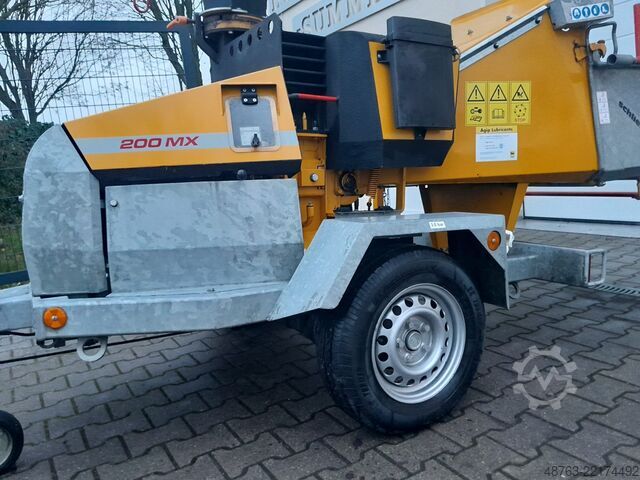 Holzschredder Buschholzhacker Häcksler Schliesing MX 200  MX175  MX235