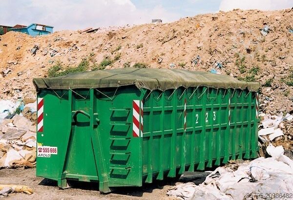 Container  Fijnmazig aanhangernet