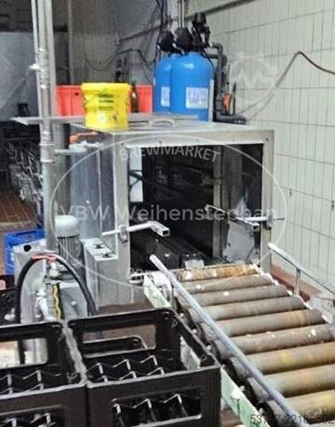 Glass bottle filling line AMS Getränketechnik 