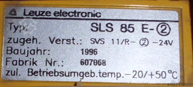 Reflective light barrier Leuze SLS 85 E-2