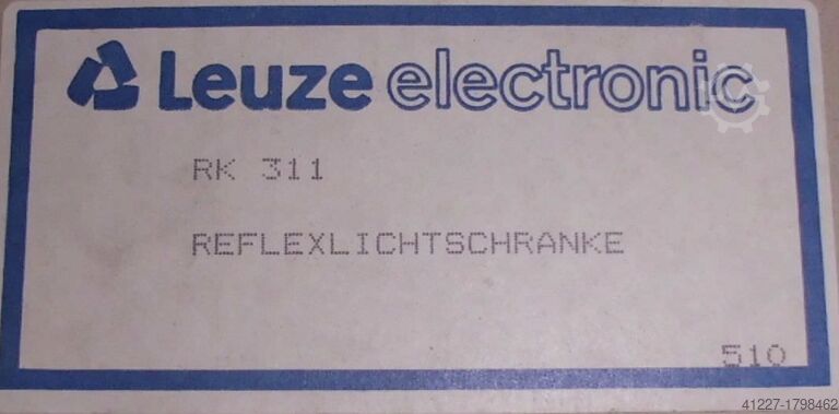 Reflective light barrier Leuze RK311